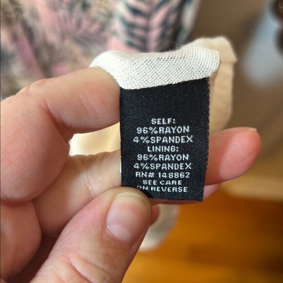 torrid tropical sleeveless layered airline dress resort wear size 3X - Picture 4 of 5